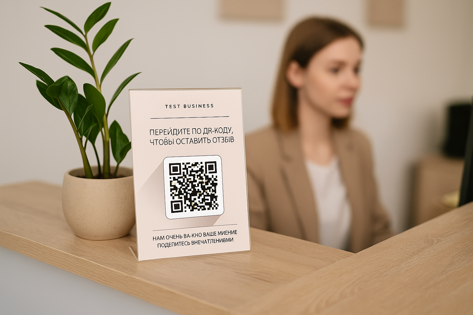 Интерфейс QR системы
